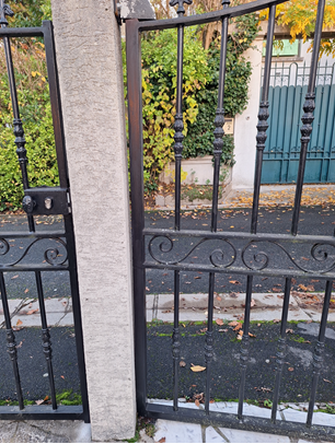 Portail serrurerie d'art 2