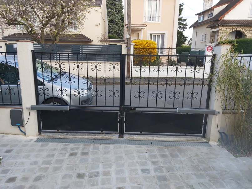 Adaptation motorisation sur ancien portail