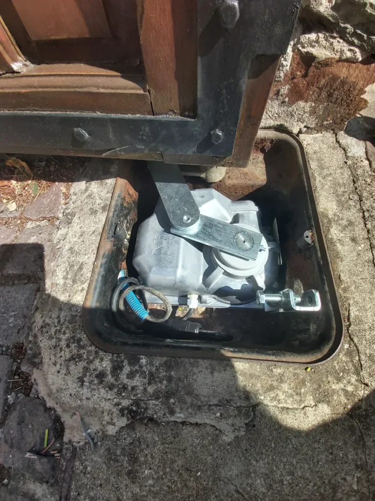 Changement motorisation NICE ancien portail